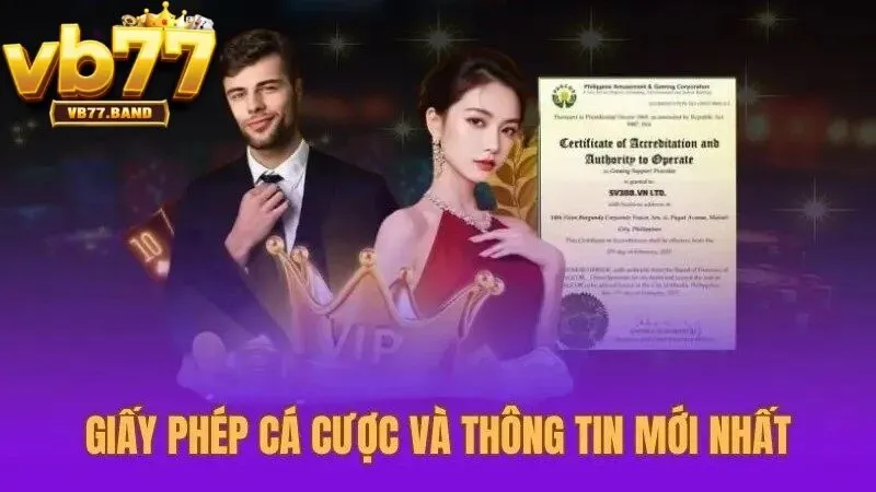 Giấy Phép VB77 1 Giấy phép VB77 là gì?thông tin chi tiết về giấy phép của VB77