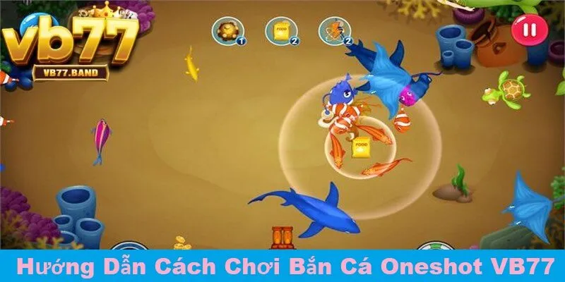 Bắn Cá Oneshot VB77 - Giải Trí Đỉnh Cao, Rinh Quà Liền Tay Tại VB77 3 Hướng dẫn cách chơi bắn cá oneshot VB77